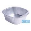 Disposable Aluminum Square Foil Pans with Snap-on Plastic Lids 650 ml Food Dish Pan, Cake Pan, Dessert Pan, Extra-Sturdy Containers for Cooking