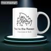You're the Reason I Survived at Work Mug | Work Survival Gift | Funny Office Mug | Work Bestie Gift | Colleague