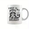 1pc Halloween funny raccoon coffee cup mug, best Halloween gift for friends and family.