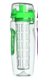 32Oz Fruit Infusing Infuser Water Bottle Water Fruit Bottle BPA Free Plastic Sport Fruit Infuser Water Bottles With Infuser Juice Shaker Drink Bottle