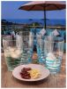 Swirl Acrylic Glasses Drinking Set of 4 (20oz), Plastic Drinking Glasses, BPA Free Cocktail Glasses, Drinkware Set, Hi Ball Plastic Water Tumblers